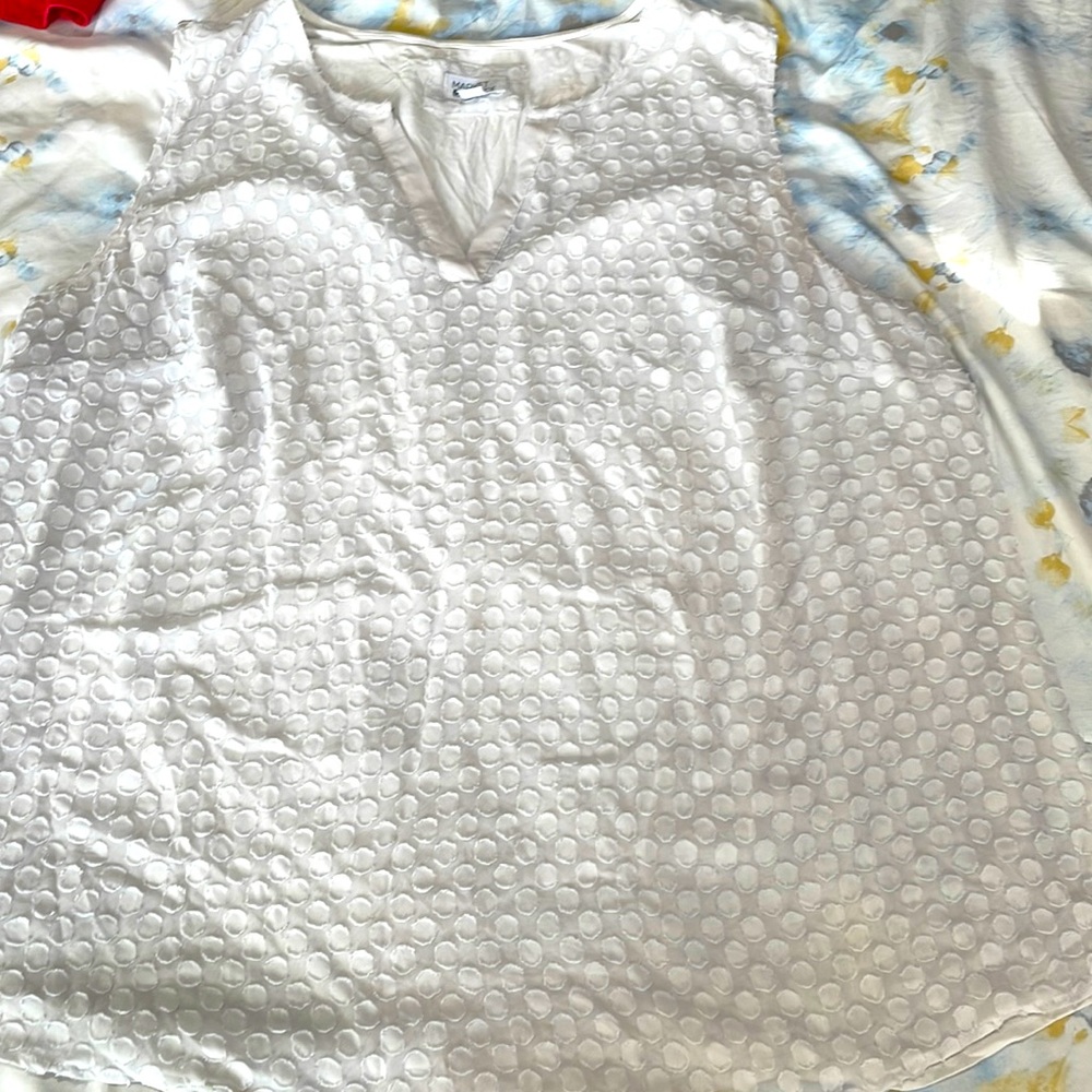 From Stitch Fix - market and Spruce tank blouse